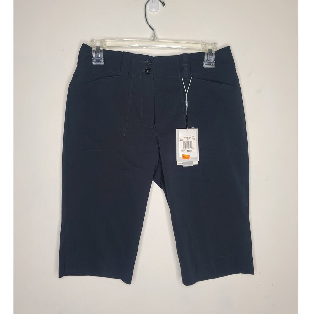 NWT Nike Golf UV protection black bermuda shorts - 2 - tennis pickleball